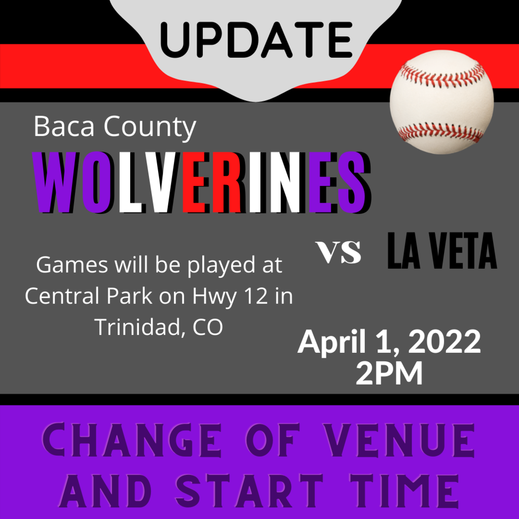 Game Day Update - Baseball April 1, 2022