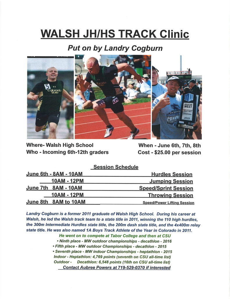 Track clinic